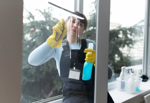 Nettoyage de vitres intérieures et extérieures à Messei